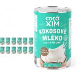Cocoxim Kokosové mléko na vaření bez konzervantů 12 x 400 ml – Sleviste.cz