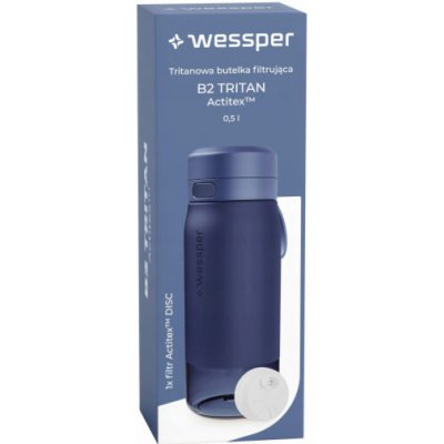 Wessper B2 TRITAN Actitex 500 ml modrá – Zbozi.Blesk.cz