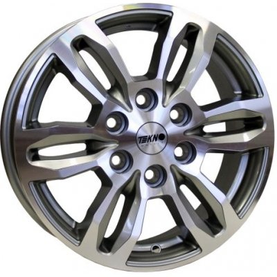 Mille Miglia MMKV6 6.5x16 6x120 ET50 grey polished – Hledejceny.cz