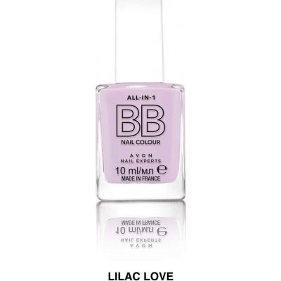 Avon Nail Experts BB lak na nehty Lilac Love 10 ml
