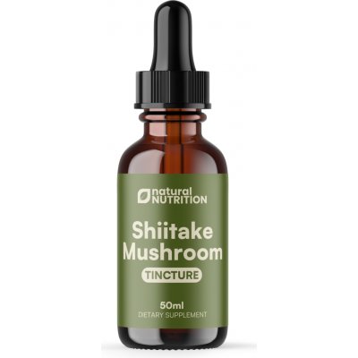 Natural Nutrition Shiitake Tinktura 50 ml – Hledejceny.cz