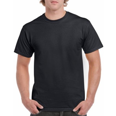 Gildan tričko HEAVY COTTON černá – Zboží Mobilmania