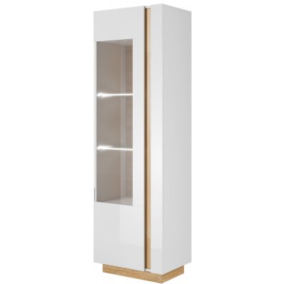 Meble Laski Arco WITW_60_1D Bílá Matná / Bílý Lesk / Dub Grandson A – Hledejceny.cz