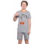 Italian Fashion Bafi chlapecké pyžamo šedá – Zbozi.Blesk.cz