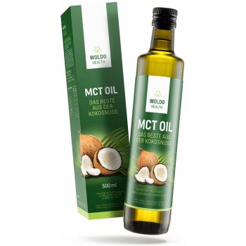 WoldoHealth MCT olej ze 100% kokosového oleje 250 ml
