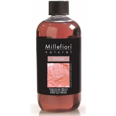 Millefiori Natural Almond Blush náplň pro vonná stébla 500 ml – Zboží Dáma