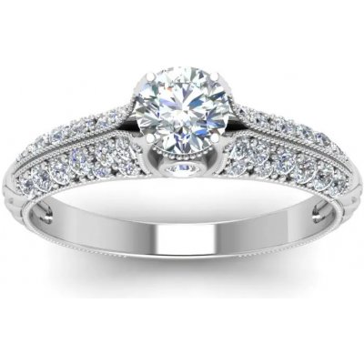 Majya Stříbrný prsten ELEANOR 10276 – Zboží Mobilmania