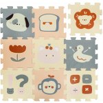 Zopa Pěnová podložka Puzzle 30x30 cm 9ks Logic – Zboží Dáma