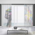 IMPAR Záclony Gorila art (Rozměr záclony: 150x250) – Hledejceny.cz