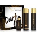 Sebastian Professional Dark Oil hydratační šampon pro lesk a hebkost vlasů 250 ml + hydratační kondicionér pro lesk a hebkost vlasů 250 ml + regenerační olej na vlasy 95 ml dárková sada