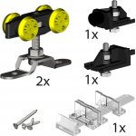 Mantion Valcomp Herkules sada kování na 1 křídlo 60 kg – Zbozi.Blesk.cz