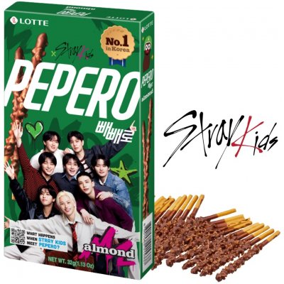 Lotte Pepero Almond New Jeans 32 g – Zboží Dáma