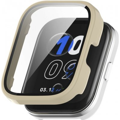 VSECHNONAMOBIL 119678 PC FULL COVER Plastový kryt se sklem pro Amazfit Bip 5 Unity IVORY – Zboží Živě