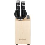 KitchenAid Gourmet březový blok s noži 7 ks, KO6PSTSNOBG – Zboží Dáma