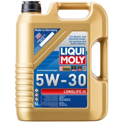 LIQUI MOLY GmbH 20822 Motorový olej longlife iii 5w-30 – Zboží Mobilmania