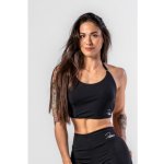 Dámské tílko Nebbia Deni x NEBBIA Sports Crop Tank 309 black – Zboží Dáma