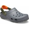 Pánské žabky a pantofle Crocs CLASSIC All Terrain Clog Pánské boty šedá oranžová