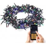 Solight LED WIFI smart venkovní vánoční řetěz 400 LED 20m přívod 5m teplá bílá + víceb – Sleviste.cz