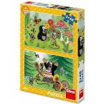 DINO Krtek Oslava 2x48 dílků – Zbozi.Blesk.cz