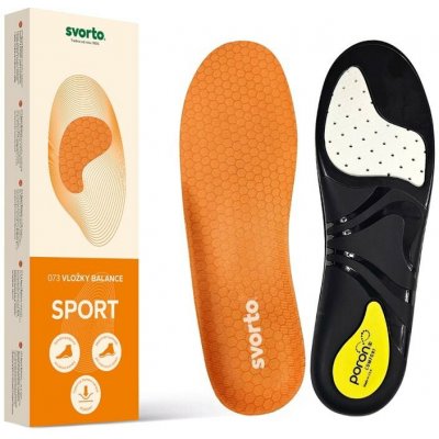 Svorto Sport Balance oranžové sportovní vložky – Zboží Dáma