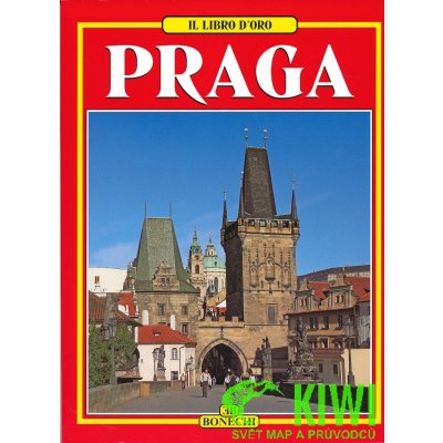 Praha zlatá kniha italsky