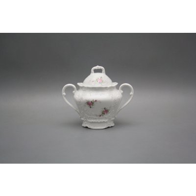 Bohemia Porcelán 1987 Cukřenka Opera Růžičky růžové BB 350 ml