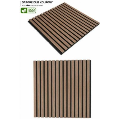 Asko akustický ECO dýha dub kouřový 18 x 400 x 2600 mm 1,04m² – Zbozi.Blesk.cz