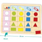 AKROS Logika set tvary a velikosti – Zboží Dáma