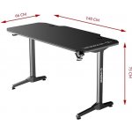 Ultradesk Frag černý / bílý UDESK-FG-WT – Zboží Mobilmania