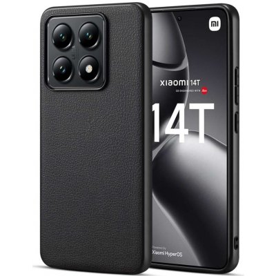 Lenuo TPU leather kryt Pro Xiaomi 14T Black – Zboží Živě