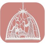 Anděl Přerov s.ro. Háčkovaný betlém 9 cm – Zboží Dáma