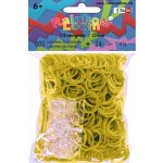 RAINBOW LOOM Original gumičky 600 kusov olivovo zelená – Zboží Dáma