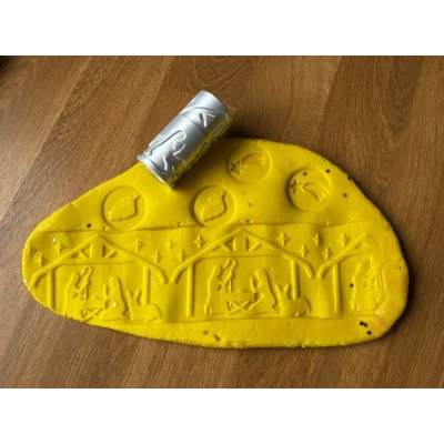 Váleček Betlémek - otiskovací váleček s razítky | 3DNika – Hledejceny.cz