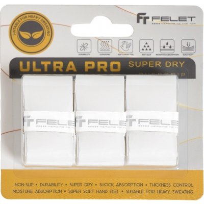 Felet Ultra Pro Over Grip 3 ks Bílá – Zboží Mobilmania