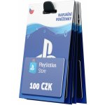 PlayStation Dárková karta 100 Kč – Zboží Mobilmania