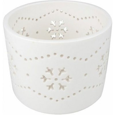 Svícen porcelánový vločka 7,5 cm – Hledejceny.cz