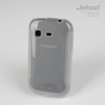 Pouzdro JEKOD TPU Ochranné Samsung S5300 Pocket bílé – Sleviste.cz