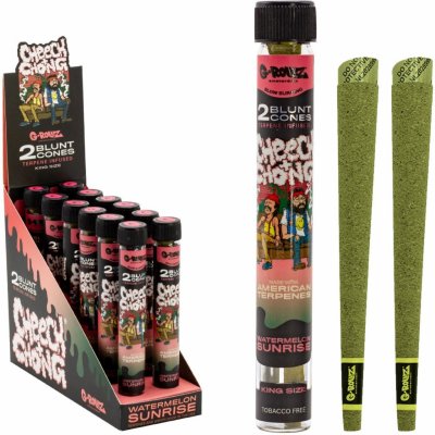G-Rollz Blunt Watermelon Sunrise Terpene Infused Cones 2 ks – Zboží Dáma