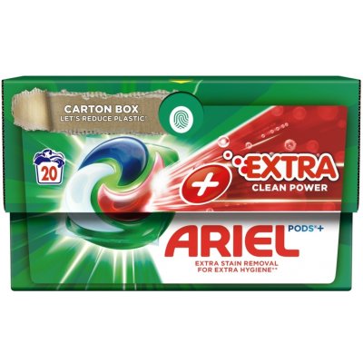 Ariel +Extra clean kapsle 20 PD