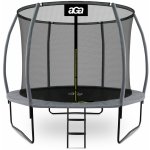 Aga SPORT EXCLUSIVE 305 cm šedá + ochranná síť + žebřík – Zboží Dáma