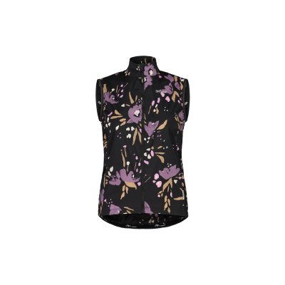Maloja SeisM. Vest Printed vesta deep black brushflower dámská – Sleviste.cz