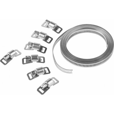 WERKZEYT Univerzální hadicová svorka, 8 mm × 3 m, 8 svorek – Sleviste.cz