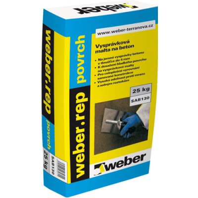 Weber weberrep povrch 25kg - SAB 135 25 – Sleviste.cz