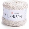 Příze YarnArt Linen soft 7303 světle béžová