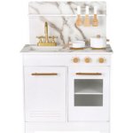 New Classic Toys kuchyňka bílá s mramorovým designem – Zbozi.Blesk.cz