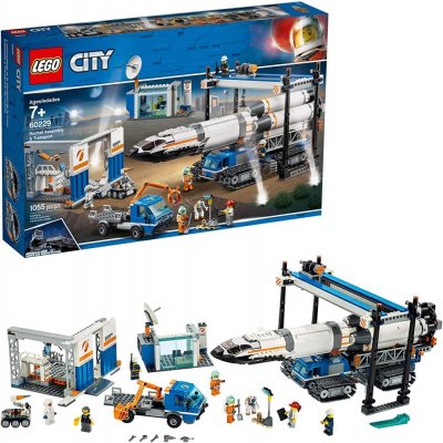 LEGO® City 60229 Montáž a přeprava vesmírné rakety – Zbozi.Blesk.cz