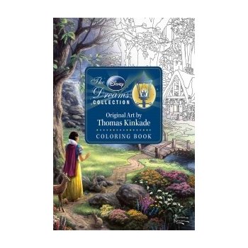 The Disney Dreams Collection Original Art by Thomas Kinkade Coloring Book