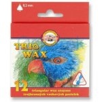 Koh-i-noor voskovky TRIO WAX 8272 8,2mm 12ks – Zboží Dáma