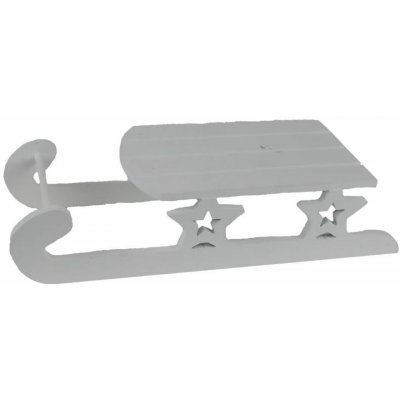 Dekorační sáňky D5635/1 25 × 9 × 5,5 cm – Hledejceny.cz