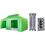 TENTino BIG HEXAGON EXTREME 4x8 m 13A SVĚTLE ZELENÁ – Sleviste.cz